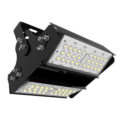 acheter Le stade extérieur du noir 100W LED allume le logement en aluminium IK08 rotatif online manufacture