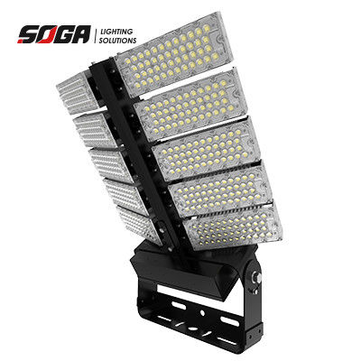 Lumière d'inondation à LED en aluminium avec solutions d'obscurcissement de conception rotatives et support de support en fer