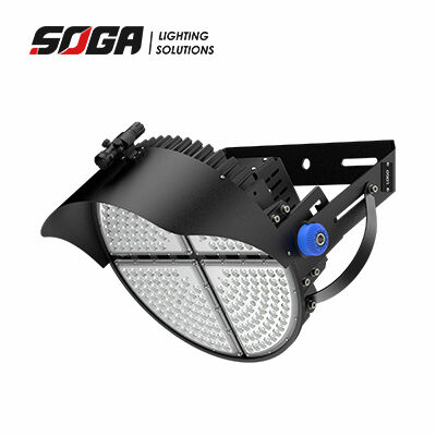 Facteur de puissance > 0,95 Éclairage LED à conception modulaire rotative avec IRC 70, 80, 90, parfait pour les espaces commerciaux, industriels et de bureaux